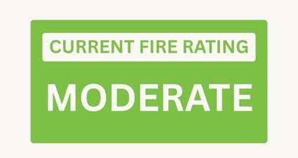 Current Fire Rating Moderate